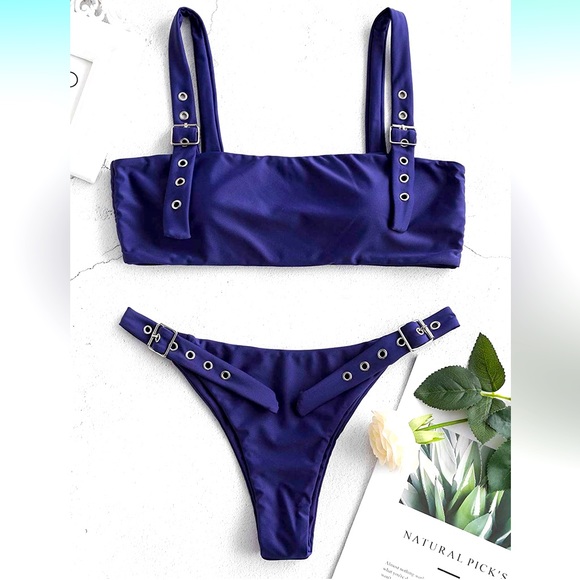 NEW NEVER WORN Zaful  Adjustable bikini - Picture 1 of 7